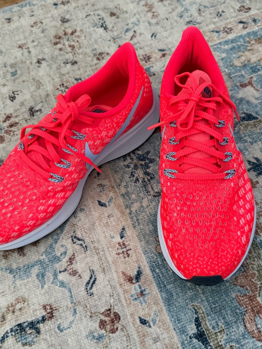 Nike Zoom Air Pegasus Women's Running Sneakers - Neon Coral. Size 8. Like new.